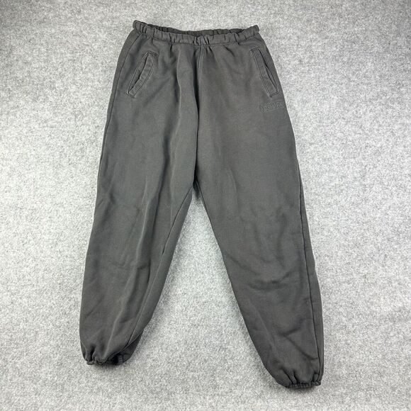 Gymshark Heavyweight Loopback Sweat Joggers Womens M Gray Oversized Gym Street* - Picture 1 of 16